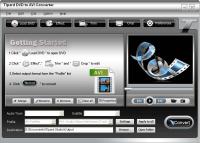 Tipard DVD to AVI Converter 6.1.32 screenshot. Click to enlarge!