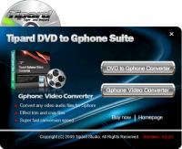 Tipard DVD to Gphone Suite 3.2.26 screenshot. Click to enlarge!