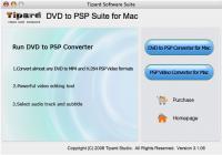 Tipard DVD to PSP Suite for Mac 3.1.36 screenshot. Click to enlarge!