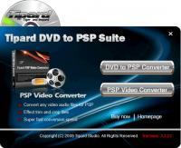 Tipard DVD to PSP Suite 3.2.26 screenshot. Click to enlarge!