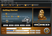 Tipard MPEG TS Converter 6.1.32 screenshot. Click to enlarge!