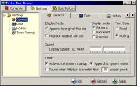 Title Bar Reader 0.9 screenshot. Click to enlarge!