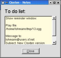 ToDo List Reminder 1.0.1.0 screenshot. Click to enlarge!