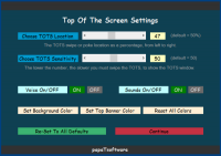 Top of The Screen 2.2 screenshot. Click to enlarge!