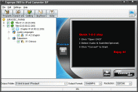 TopMXP DVD to iPod Converter 2.0 screenshot. Click to enlarge!