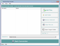 Total Excel Files Converter 3.6.2.6 screenshot. Click to enlarge!