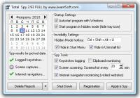 Total Spy 2.93 screenshot. Click to enlarge!