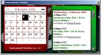 Tournament Tracker 0.9 screenshot. Click to enlarge!