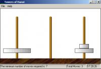 Towers of Hanoi for Windows 1.0 screenshot. Click to enlarge!