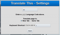 Translate This! 2.0 screenshot. Click to enlarge!