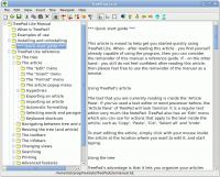 TreePad Lite for Linux 4.2 screenshot. Click to enlarge!