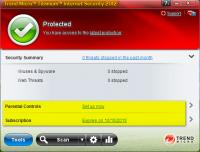 Trend Micro Titanium Internet Security 2013 6.0.1157 screenshot. Click to enlarge!