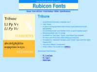 Tribune Font Type1 2.00 screenshot. Click to enlarge!