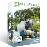Tropic Waterfall - Animated Screensave for to mp4 4.39 screenshot. Click to enlarge!