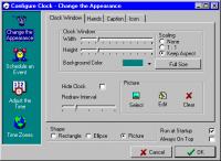 Trouts Talking Internet Clock 2.3 screenshot. Click to enlarge!