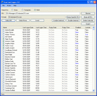 True Last Logon 2.8.0.1 screenshot. Click to enlarge!