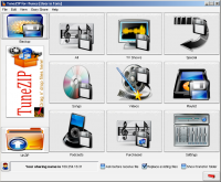 TuneZIP for iTunes 1.5 screenshot. Click to enlarge!