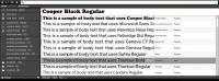 TypeDNA Font Manager 2.7.1 screenshot. Click to enlarge!