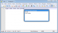 TypeText 1.32 screenshot. Click to enlarge!