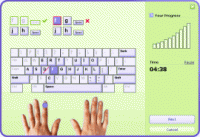 TypingMaster Pro typing tutor 7.00 screenshot. Click to enlarge!
