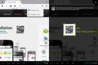 UC BrowserHD 1.4 screenshot. Click to enlarge!
