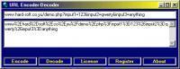 URL Encoder-Decoder 1.00 screenshot. Click to enlarge!