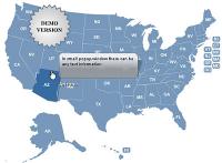 US and Counties Map Locator 1.0 screenshot. Click to enlarge!