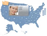 USA Map Locator 3.0 screenshot. Click to enlarge!