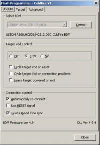 USBDM 4.12.1.140 screenshot. Click to enlarge!