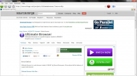Ultimate Browser 2.3.3.0 screenshot. Click to enlarge!