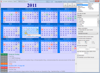 Ultimate Calendar 1.8.1.1.1 screenshot. Click to enlarge!