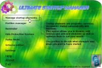 Ultimate Startup Manager for Windows 1.1 screenshot. Click to enlarge!