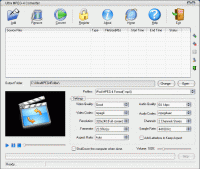 Ultra MPEG-4 Converter 6.1.1208 screenshot. Click to enlarge!