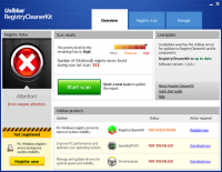 Uniblue RegistryCleanerKit 1.0.1.3 screenshot. Click to enlarge!