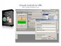 Unicode Controls for VB6 4.2.10 screenshot. Click to enlarge!