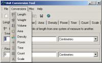 Unit Conversion Tool 5.0 screenshot. Click to enlarge!