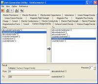 UnitConvertor-C 2.6.16 screenshot. Click to enlarge!