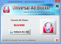 Universal Ad Blocker 1.0 screenshot. Click to enlarge!