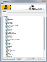 UnlockerTool 1.3.0.0 screenshot. Click to enlarge!
