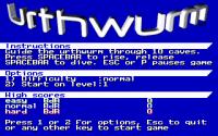UrthWurm 1.0 screenshot. Click to enlarge!