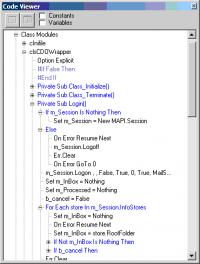 VB 6.0 Code Viewer and Validator 1.4 screenshot. Click to enlarge!