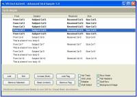 VB Grid ActiveX (OCX) 1.0 screenshot. Click to enlarge!