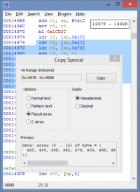VDisAsm 1.3 screenshot. Click to enlarge!
