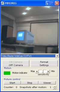 VIDEOREG 3.01 screenshot. Click to enlarge!
