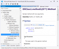 VSdocman .NET 6.7 screenshot. Click to enlarge!