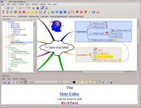 VYM-View Your Mind 2.5.2 screenshot. Click to enlarge!