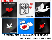 Valentine MSN Display Pictures 1.0 screenshot. Click to enlarge!
