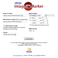 Veqa Image Marker 1.5 screenshot. Click to enlarge!