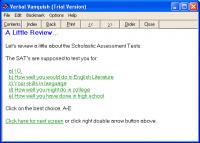 Verbal Vanquish 3.4 screenshot. Click to enlarge!