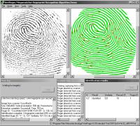 VeriFinger Algorithm Demo for MS Windows 6.5 screenshot. Click to enlarge!